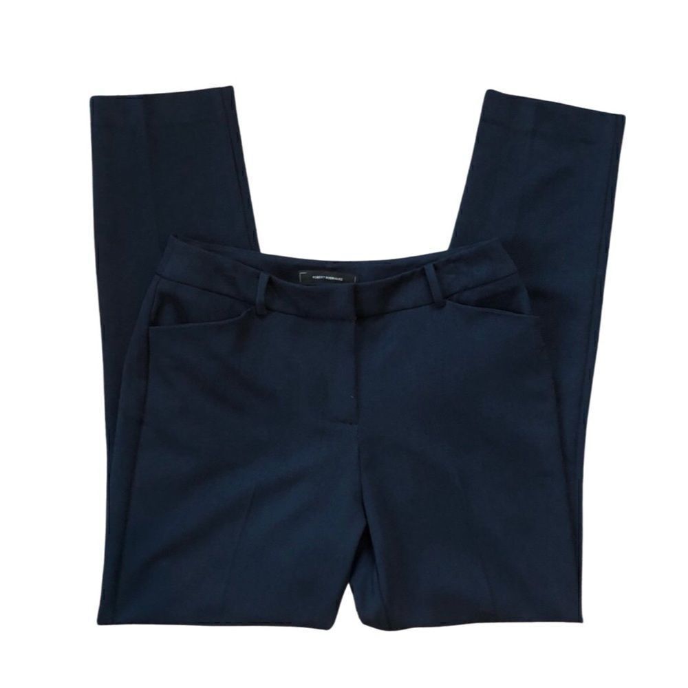 Robert Rodriguez Bethenny Pants Navy Straight Leg 6